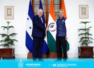 Honduras inaugura en la India su primera embajada en el sur de Asia