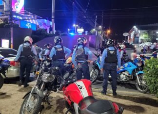 Celebración futbolística por poco termina en tragedia en bulevar capitalino