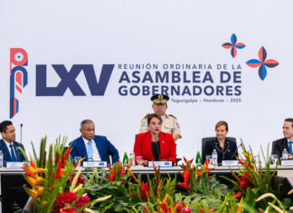 Xiomara Castro en Asamblea de Gobernadores del BCIE: «Solamente unidos seremos fuertes»