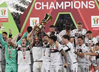 Bolonia conquista la Copa tras 51 años y deja al Milan fuera de competiciones europeas