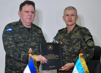 Los ejércitos de Nicaragua y Honduras coordinan acciones contra amenazas transnacionales