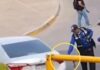 Discusión entre conductor y guardia termina con disparos en parqueo de la capital