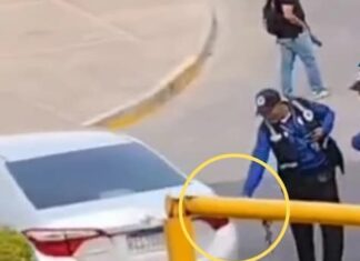 Discusión entre conductor y guardia termina con disparos en parqueo de la capital