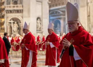 Todos los cardenales que participarán en el cónclave están en Roma