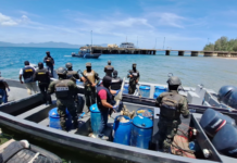 FF. AA. interceptan en el Caribe hondureño dos lanchas con fuerte cargamento de armas