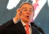 El expresidente colombiano Álvaro Uribe denuncia que preparan un atentado en su contra