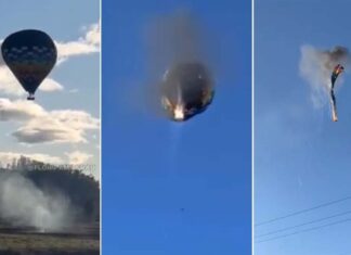 Tragedia en Brasil: un globo aerostático se prendió fuego en Santa Catarina y hay al menos ocho muertos