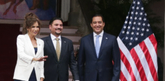 Presidenta Castro y Kristi Noem abordan migración, TPS y seguridad fronteriza en reunión clave