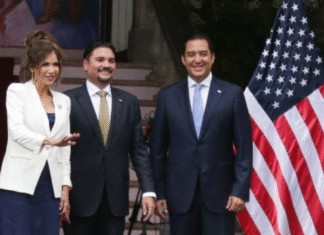 Presidenta Castro y Kristi Noem abordan migración, TPS y seguridad fronteriza en reunión clave