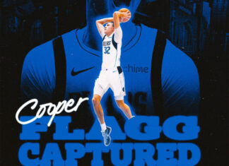 Los Dallas Mavericks eligen a Cooper Flagg con el número uno del draft de la NBA