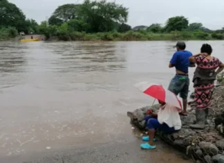 Se inunda nuevamente a Costa de los Amates, Alianza, Valle