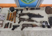 Armas antitanques, drogas y L400 mil descubren en caleta en módulo penitenciario de Támara