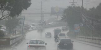 Este martes continuarán las lluvias en todo el territorio nacional