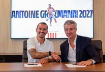 Antoine Griezmann amplía contrato con el Atlético de Madrid hasta 2027