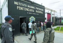 Descubren dos caletas con drogas, dinero, granadas y chalecos dentro de la cárcel de Támara