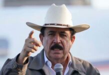 Manuel Zelaya dice que “El fraude continúa” y urge a la ciudadanía a tomar las calles