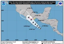 Tormenta tropical Erick intensifica lluvias en Honduras, se alerta por suelos saturados