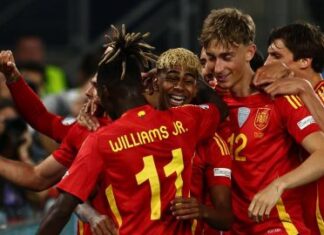 España vence 5-4 a Francia y enfrentará a Portugal en la final de la Liga de Naciones