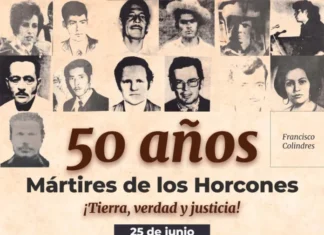 Todo listo para conmemorar los 50 años de los Mártires de Los Horcones