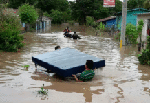 Un muerto y más de 120 familias afectadas por las lluvias en Honduras