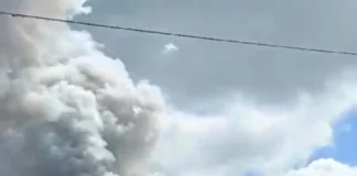 Incendio quema parte de las oficinas de la Red de Salud en Lempira