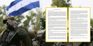 Pronunciamiento inédito de presuntos oficiales de las FF.AA. alerta sobre crisis política y militar en Honduras