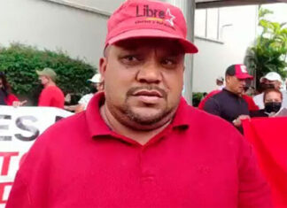 Melvin Cevallos, jefe de colectivos de Libre: “Sí toca agarrar armas las vamos agarrar por defensa del país”