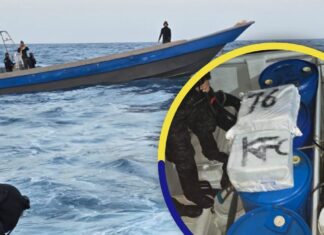 Flotando hallan dos fardos de cocaína en arrecifes de La Mosquitia