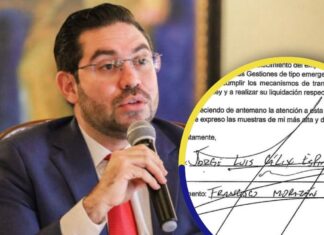 «Jamás he solicitado ni recibido los L 6.5 millones»: Cálix deja entrever que los documentos presentados por Redondo son falsos