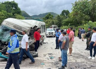 Trágico accidente en Copán deja dos muertos y varios heridos