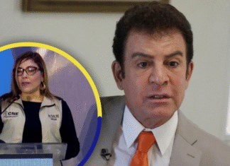 Nasralla: Se aceptará renuncia de Hall, pero si no lo hace “hay confianza para seguir con ella”