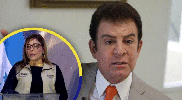 Nasralla: Se aceptará renuncia de Hall, pero si no lo hace “hay confianza para seguir con ella”