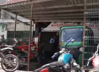 Acribillan a tres personas en un taller de motos en la colonia Villa Nueva de Tegucigalpa