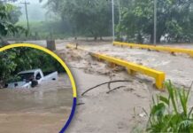 Más de 80 comunidades de Catacamas incomunicadas por desbordamiento de ríos