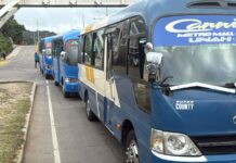 Transporte habilita más de 100 unidades en la capital para la caminata de iglesias