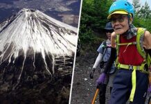 Hombre de 102 años se convierte en la persona de más edad en escalar el monte Fuji de Japón