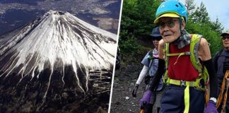 Hombre de 102 años se convierte en la persona de más edad en escalar el monte Fuji de Japón