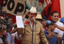 Mel Zelaya denuncia que el «bloqueo militar» de EEUU contra Venezuela «destruye» la Carta de la ONU