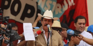 Mel Zelaya denuncia que el «bloqueo militar» de EEUU contra Venezuela «destruye» la Carta de la ONU