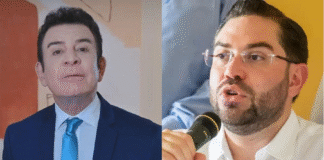 Salvador Nasralla y Jorge Cálix señalan a hija de vicealcaldesa de Azacualpa de atentar contra candidato a alcalde