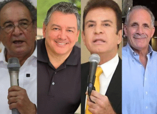 Candidatos presidenciales firman compromiso de honestidad con el CNA, sin la presencia de Rixi Moncada