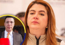 MP investiga a Cossette López por traición a la patria, confirma su defensa