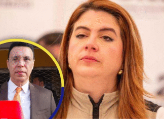 MP investiga a Cossette López por traición a la patria, confirma su defensa