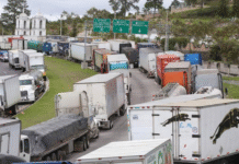 Paralizado el transporte de carga pesada en Puerto Cortés y San Lorenzo