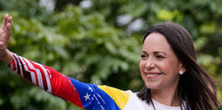 Machado confía en que la nueva recompensa de EEUU por Maduro ayude «rápido» a Venezuela y agradece el apoyo del gobierno de Trump