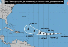 Tormenta tropical Erin podría convertirse en el primer huracán del 2025 en el Atlántico