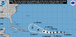 Tormenta tropical Erin podría convertirse en el primer huracán del 2025 en el Atlántico