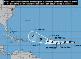 Tormenta tropical Erin podría convertirse en el primer huracán del 2025 en el Atlántico
