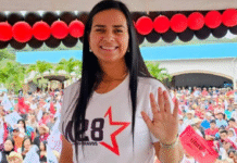 Denuncian que Isis Cuéllar continúa como coordinadora departamental de Libre en Copán