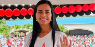 Denuncian que Isis Cuéllar continúa como coordinadora departamental de Libre en Copán